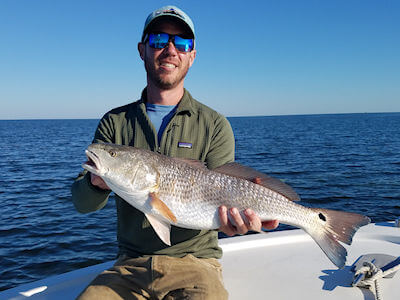 Matt also caught this nice Red Drum.